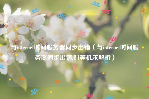 与internet时间服务器同步出错(与internet时间服务器同步出错,对等机未解析)