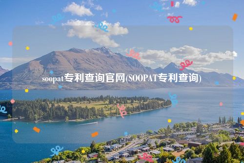 soopat专利查询官网(SOOPAT专利查询)